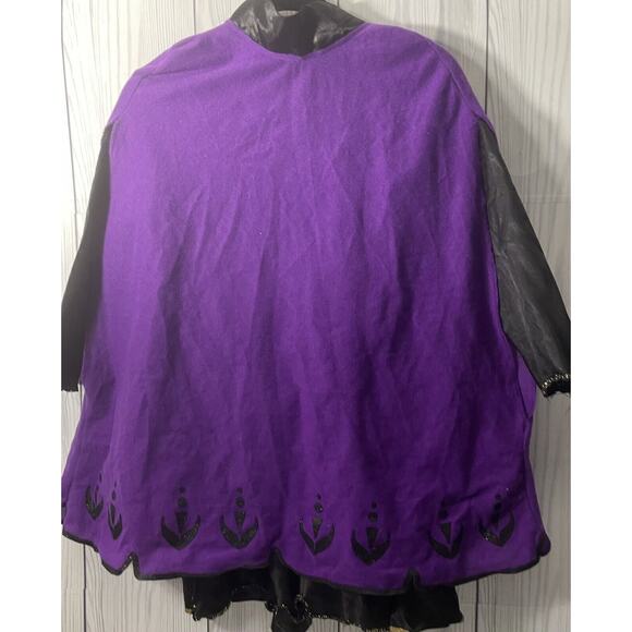 Disney Frozen II Anna Deluxe Costume Anna Adventure Dress Sz Child 4-6X - Picture 6 of 6